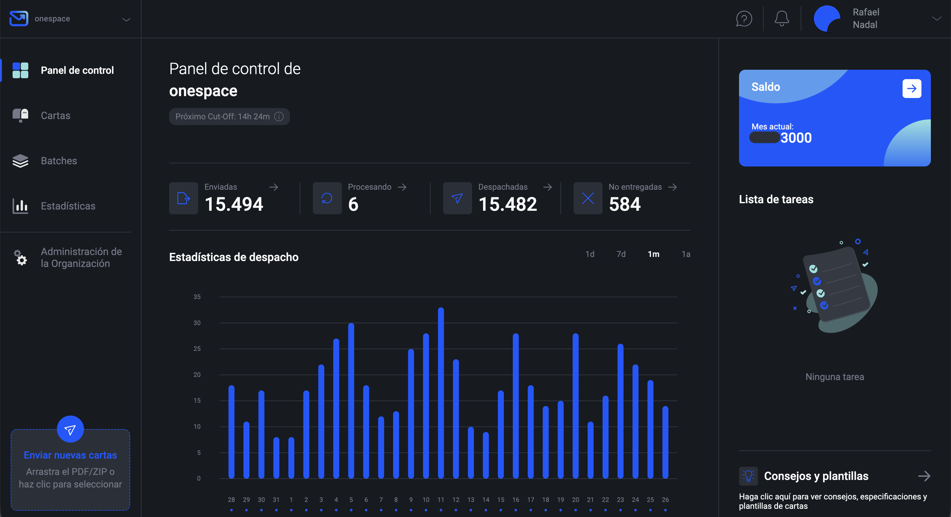 Caso de uso de máquina franqueadora