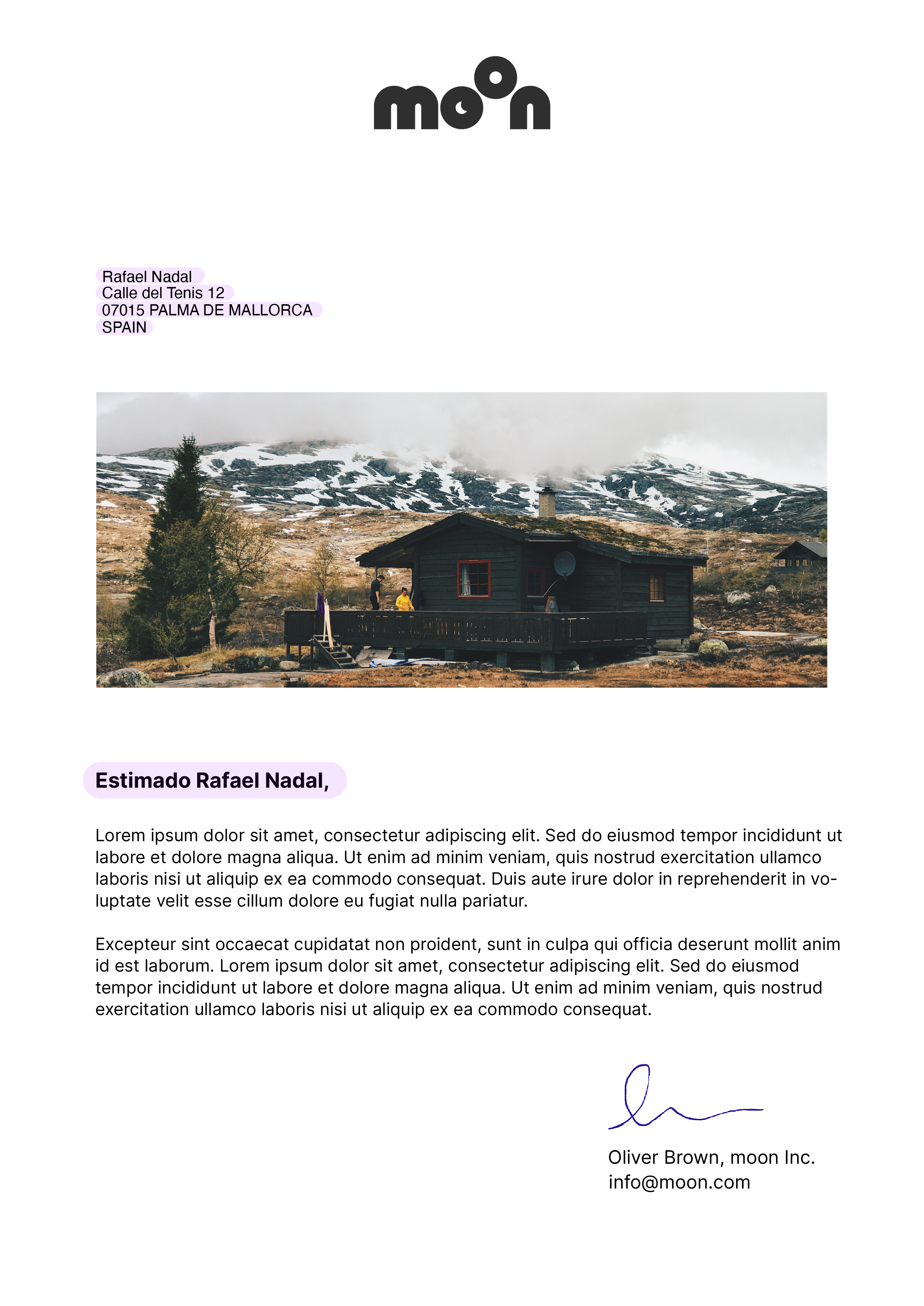 Cartas personalizadas en línea