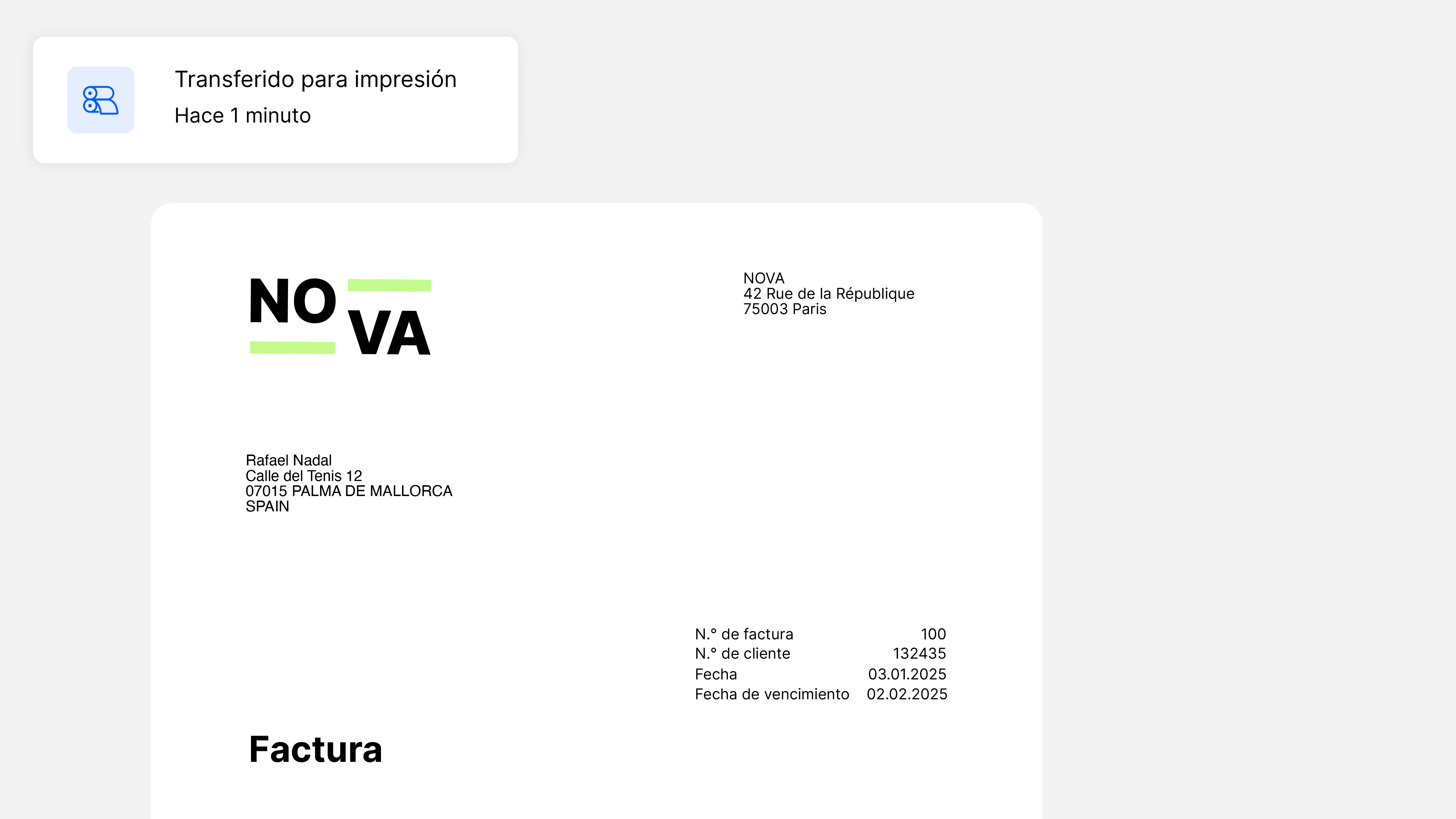 Correo electrónico de Pingen notificando sobre una carta no entregable