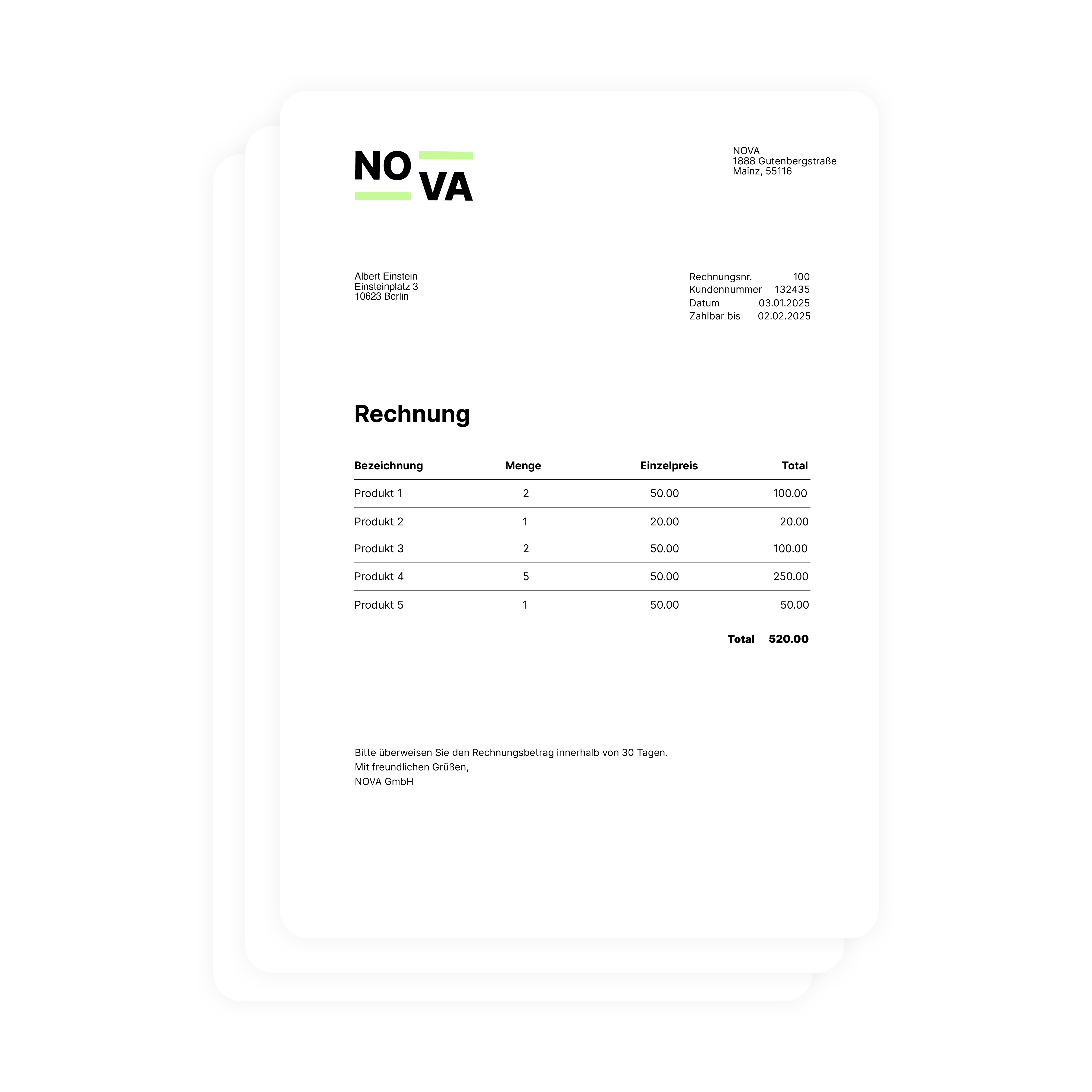 Massenmailing Pingen funktion