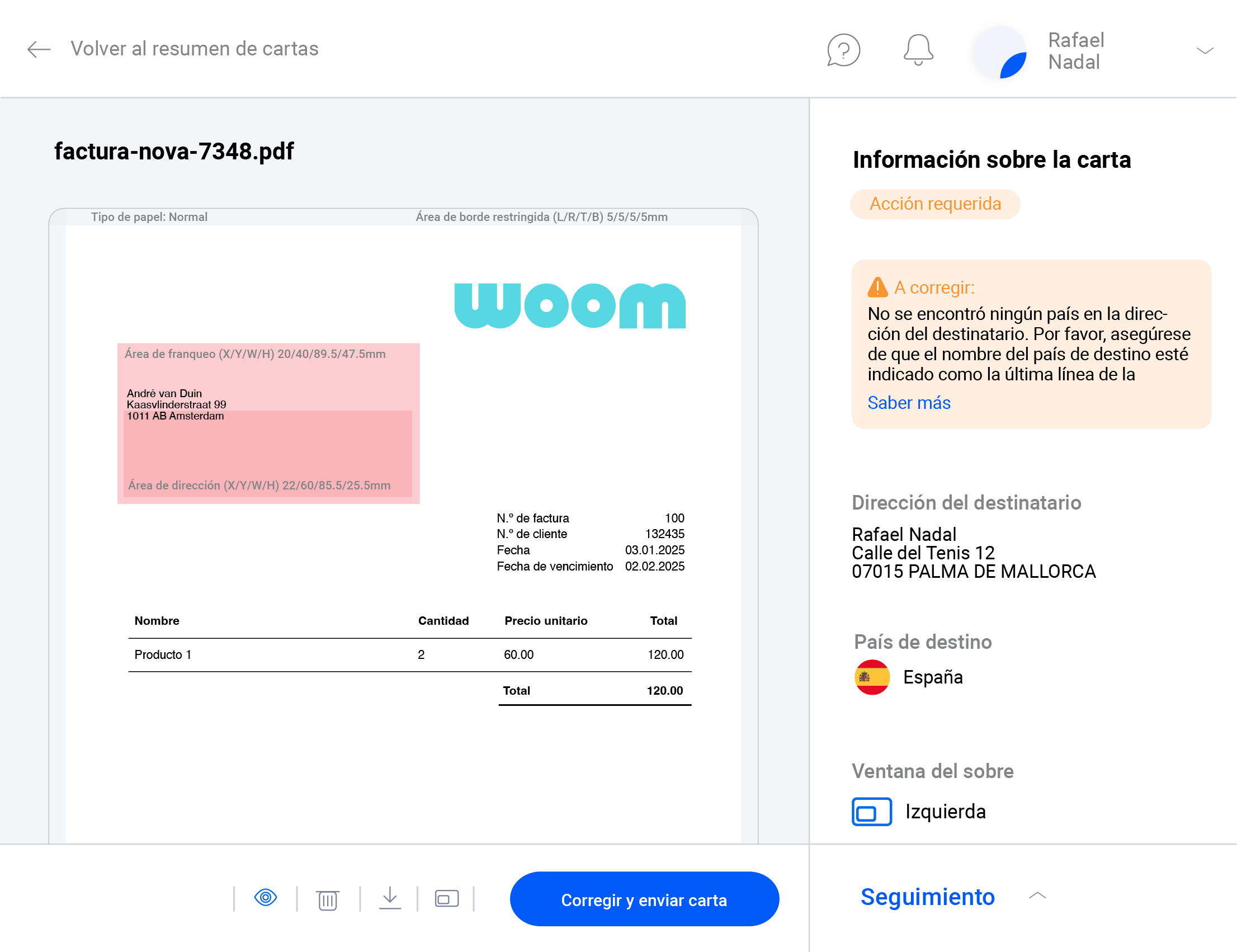 Validación del diseño