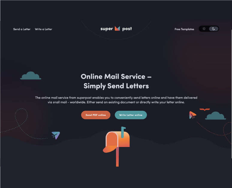 sitio web de Superpost